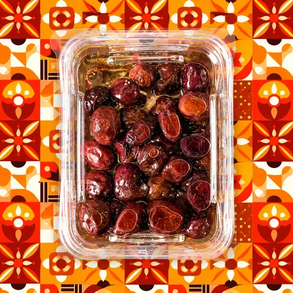 Olive Nere Contadina siciliane (vaschetta gr 250)