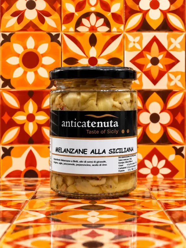 Melanzane alla Siciliana (vaso vetro gr 290)