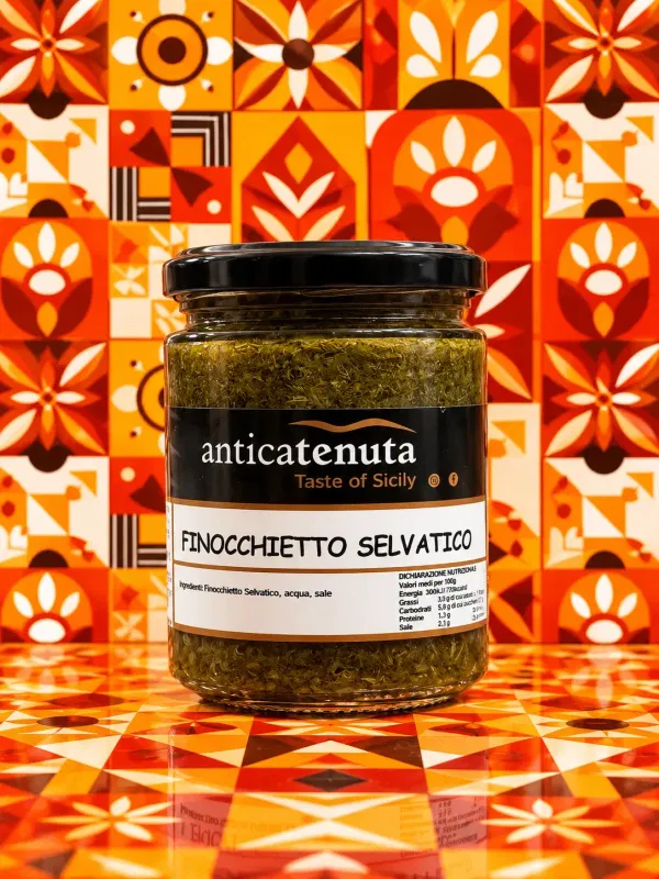 Finocchietto al naturale (vaso vetro gr 290)