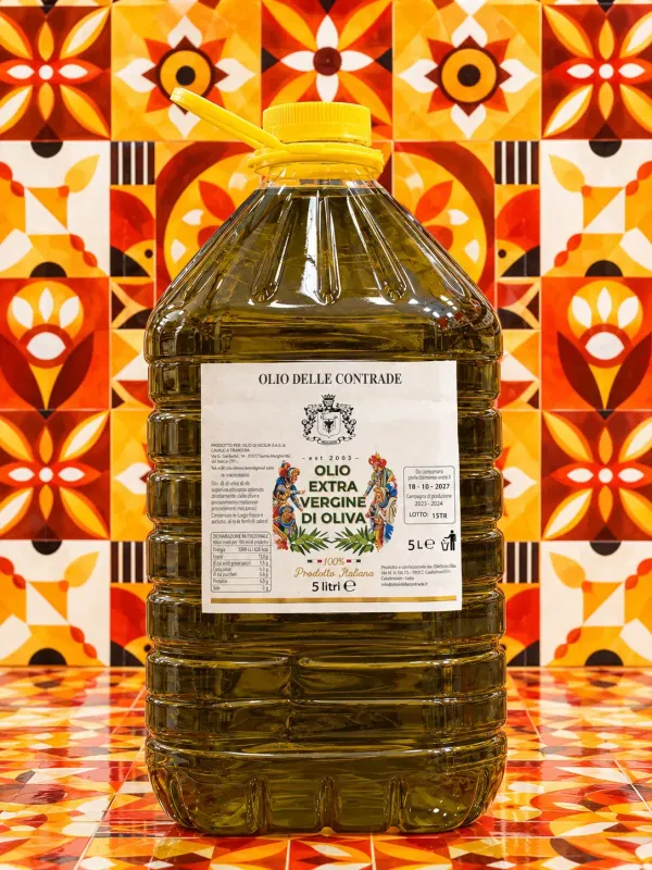 Olio Extravergine di Oliva Olio di Sicilia – Tanica da 5 L