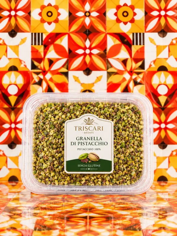 Granella di Pistacchio Triscari – Bronte, vaschetta da 100 g