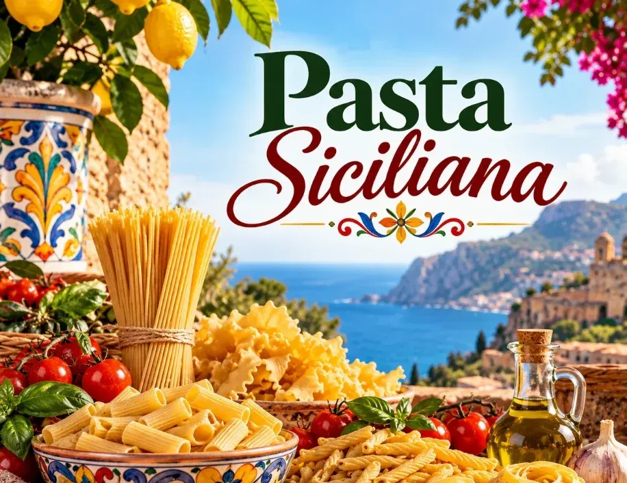 Spaghetti di semola col basilico